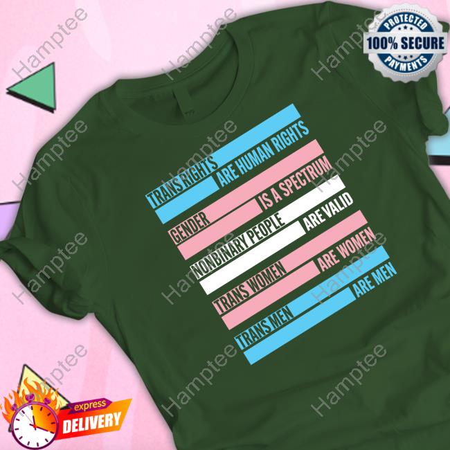 Trans Rights Are Human Rights Gender Is A Spectrum Nonbinary People Are Valid Trans Women Are Women Trans Men Are Men Sweatshirt Trans Rights Are Human Rights Gender Is A Spectrum Nonbinary People Are Valid Trans Women Are Women Trans Men Are Men Sweatshirt