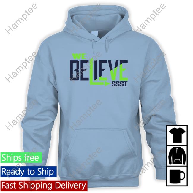 Seattle Seahawks We Believe Ssst T-Shirt Genosmith3 Seattle Seahawks We Believe Ssst T-Shirt Genosmith3