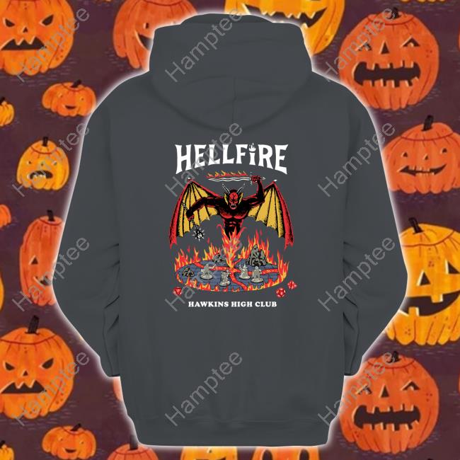 Hellfire Hawkins High Club Hoodie Hellfire Hawkins High Club Hoodie