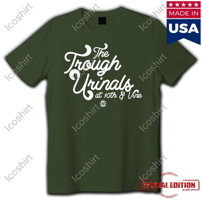 Bbbprinting Store The Trough Urinals At 10Th And Vine T-Shirt Bbbprinting Store The Trough Urinals At 10Th And Vine T-Shirt