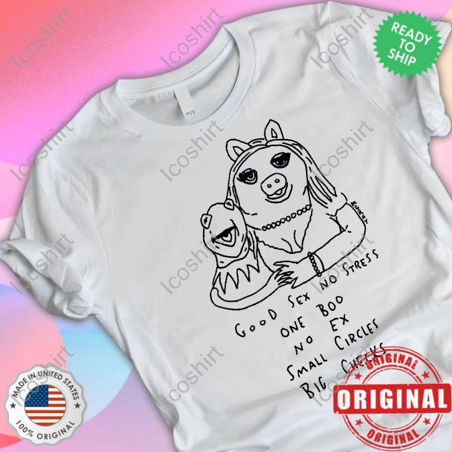 Matt Gray Good Sex No Stress One Boo No Ex Small Cirles Big Checks Tee Shirt Matt Gray Good Sex No Stress One Boo No Ex Small Cirles Big Checks Tee Shirt