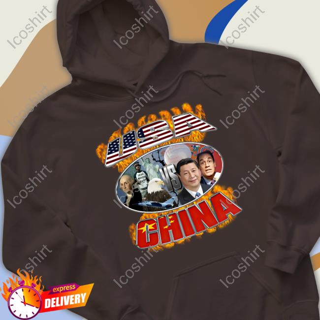 Crappy Worldwide Merch Usa Vs China Long Sleeved T-Shirt Crappy Worldwide Merch Usa Vs China Long Sleeved T-Shirt