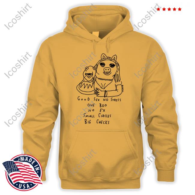 Matt Gray Good Sex No Stress One Boo No Ex Small Cirles Big Checks Tee Shirt Matt Gray Good Sex No Stress One Boo No Ex Small Cirles Big Checks Tee Shirt