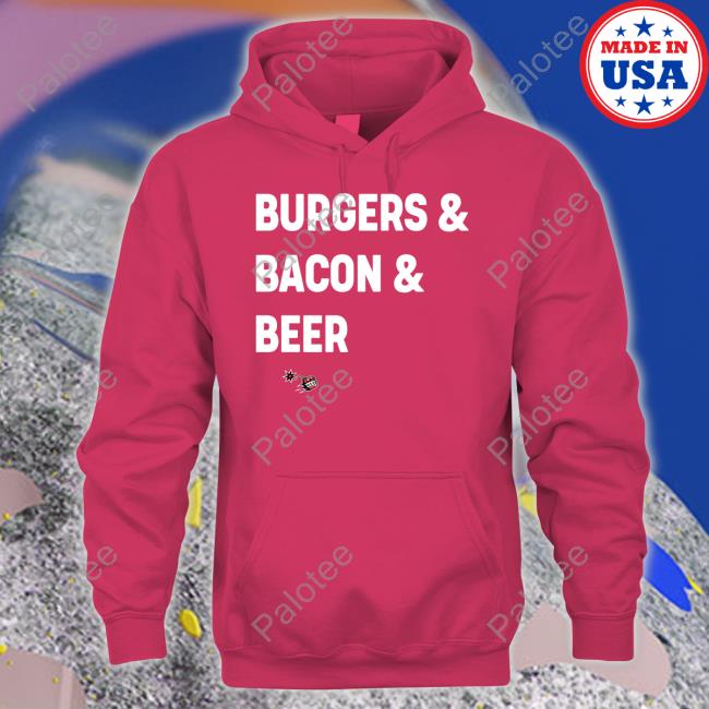 Burgers Bacon Beer Killer Burger Shirt LaMike james Burgers Bacon Beer Killer Burger Shirt LaMike james