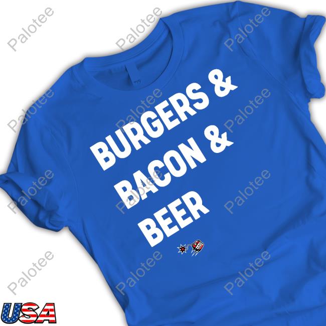 Burgers Bacon Beer Killer Burger Shirt LaMike james Burgers Bacon Beer Killer Burger Shirt LaMike james