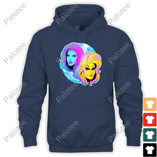 Drag_By_James Drag By James Trixie & Katya Dolls Tee Shirt Digitalillustration Drag_By_James Drag By James Trixie & Katya Dolls Tee Shirt Digitalillustration