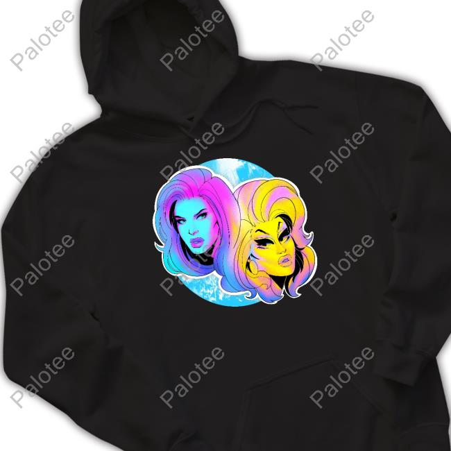 Drag_By_James Drag By James Trixie & Katya Dolls Tee Shirt Digitalillustration Drag_By_James Drag By James Trixie & Katya Dolls Tee Shirt Digitalillustration