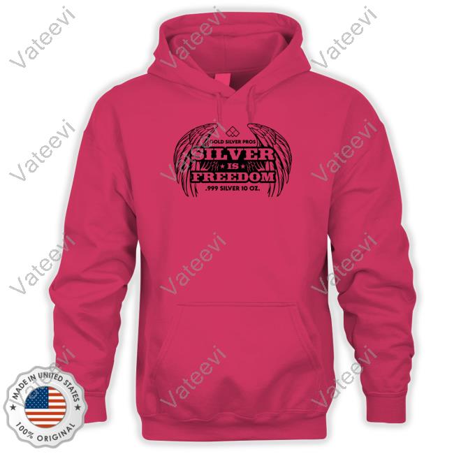 Gold Silver Pros Silver Is Freedom Tee Gold Silver Pros Silver Is Freedom Tee