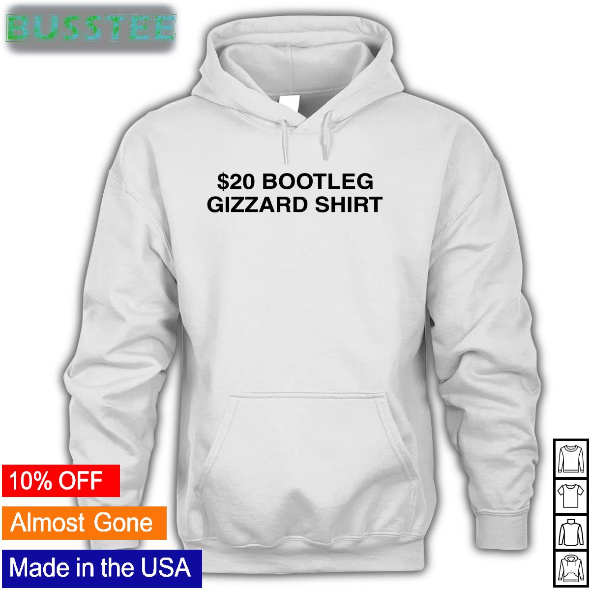 $20 Bootleg Gizzard Shirt Shirt Kinggizard $20 Bootleg Gizzard Shirt Shirt Kinggizard