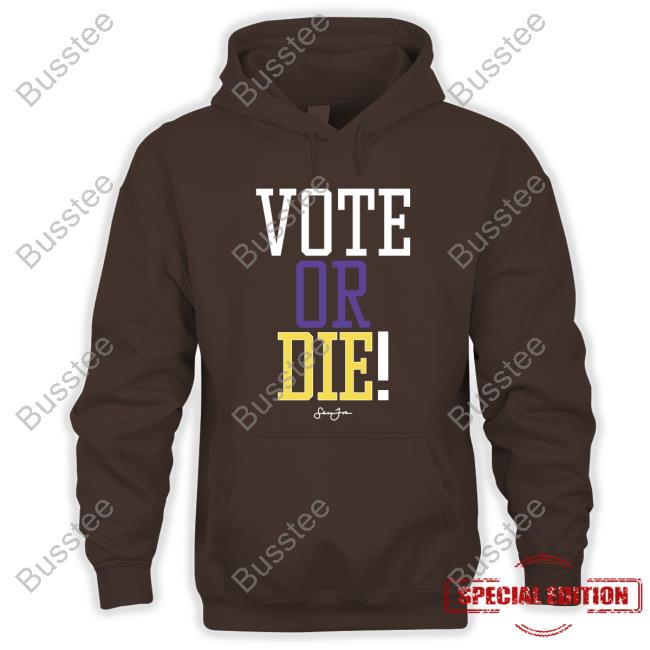 Hol'up, Wait A Min Vote Or Die Long Sleeve Tee Hol'up, Wait A Min Vote Or Die Long Sleeve Tee