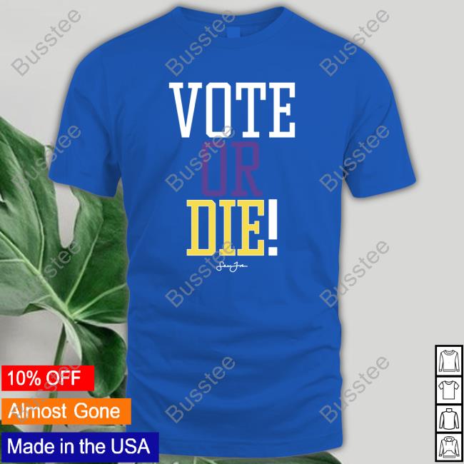 Hol'up, Wait A Min Vote Or Die Long Sleeve Tee Hol'up, Wait A Min Vote Or Die Long Sleeve Tee