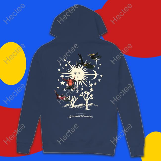 5Sos Merch 5 Seconds Of Summer Desert Sun Long Sleeve Tee Shirt 5Sos Merch 5 Seconds Of Summer Desert Sun Long Sleeve Tee Shirt