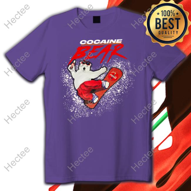 Cocaine Bear Tee Shirt Cocaine Bear Tee Shirt