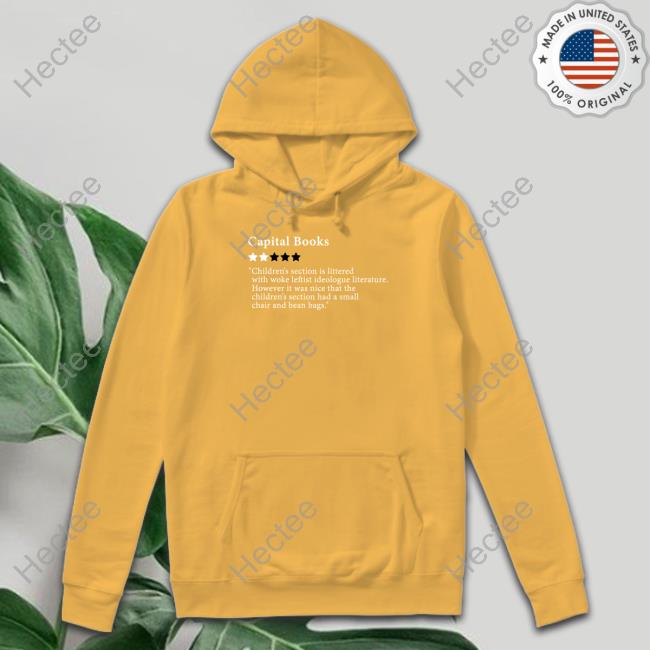 Capital Books 2-Stars For Woke Leftist Literature Shirt Capital Books 2-Stars For Woke Leftist Literature Shirt