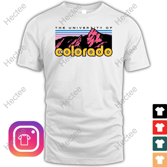 The University Of Colorado Tee The University Of Colorado Tee
