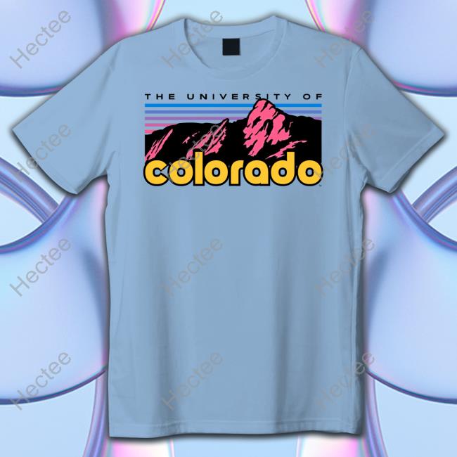 The University Of Colorado Tee The University Of Colorado Tee