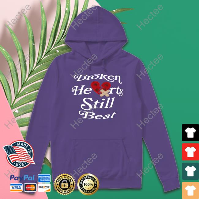 Official Wearcitizens Merch Broken Hearts Still Beat Hoodie Official Wearcitizens Merch Broken Hearts Still Beat Hoodie