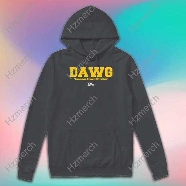 Michigan Men's Basketball Dawg Disciplined Athlete With Grit Tee Blue By Ninety Merch Michigan Men's Basketball Dawg Disciplined Athlete With Grit Tee Blue By Ninety Merch