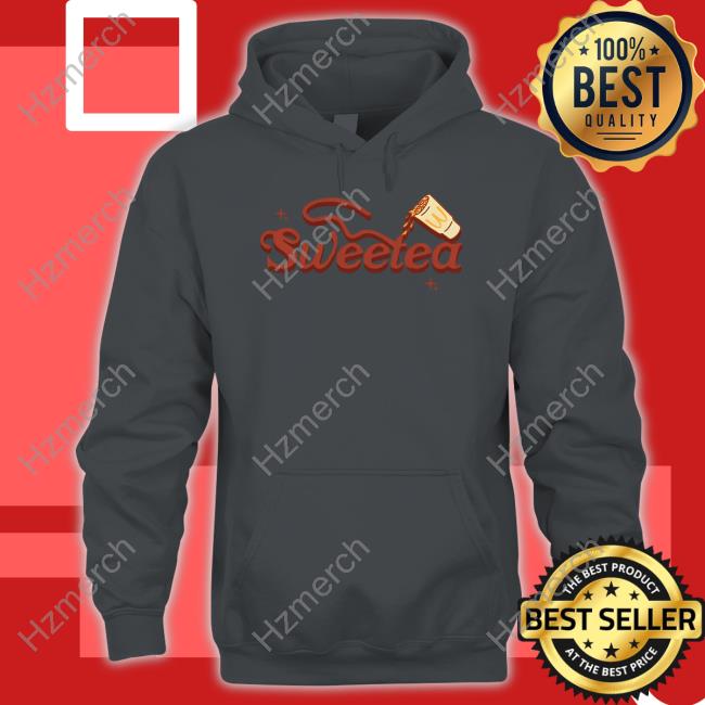 Sweetea Merch Red Logo Tan Shirt Sweetea Merch Red Logo Tan Shirt