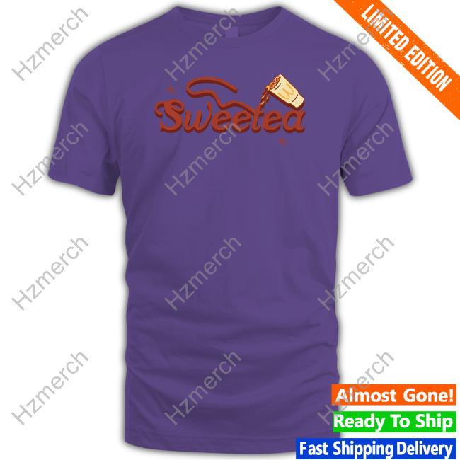 Sweetea Merch Red Logo Tan Shirt Sweetea Merch Red Logo Tan Shirt