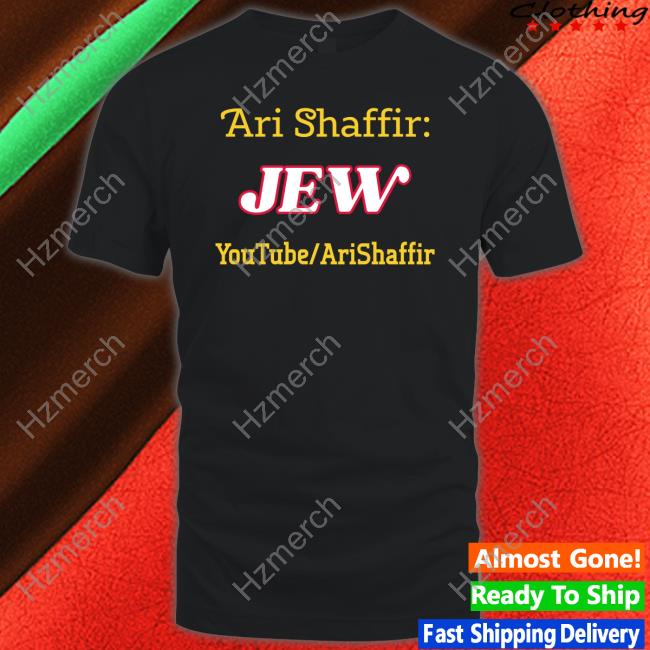 Barstool Sports Ari Shaffir Jew Youtube/Arishaffir Tee Shirt Barstool Sports Ari Shaffir Jew Youtube/Arishaffir Tee Shirt