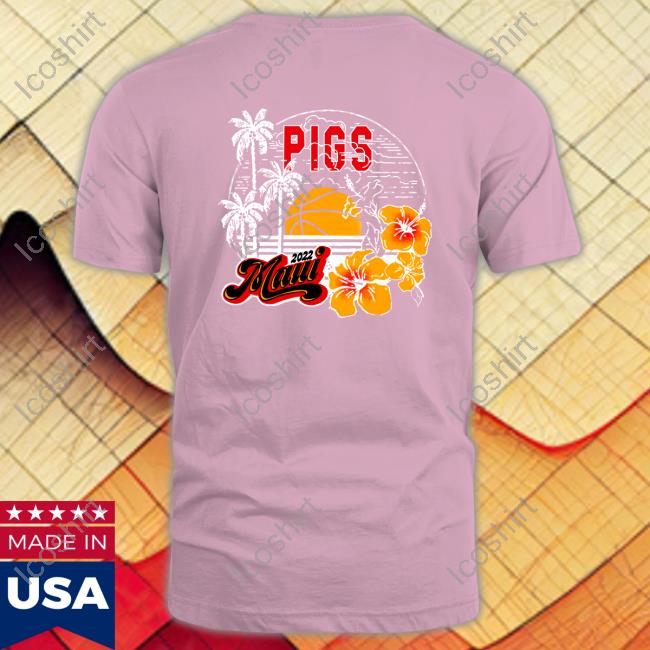 Official Aloha Pigs Maui 2022 Hoodie Official Aloha Pigs Maui 2022 Hoodie