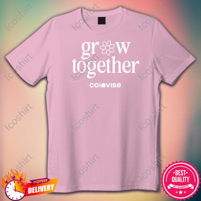 0Xjenil Grow Together Coinvise T Shirt 0Xjenil Grow Together Coinvise T Shirt