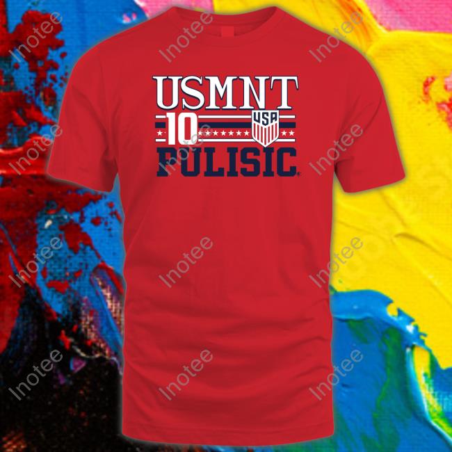 Homage Usmnt Pulisic 10 T Shirt Homage Usmnt Pulisic 10 T Shirt