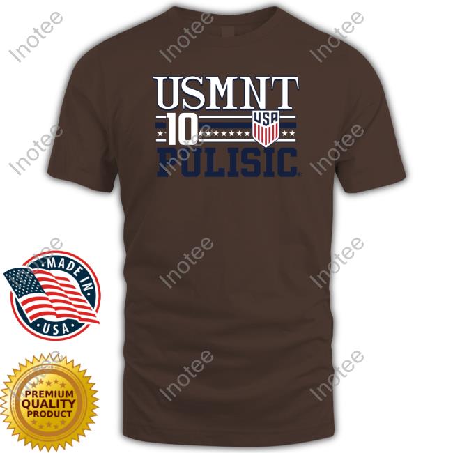 Homage Usmnt Pulisic 10 T Shirt Homage Usmnt Pulisic 10 T Shirt