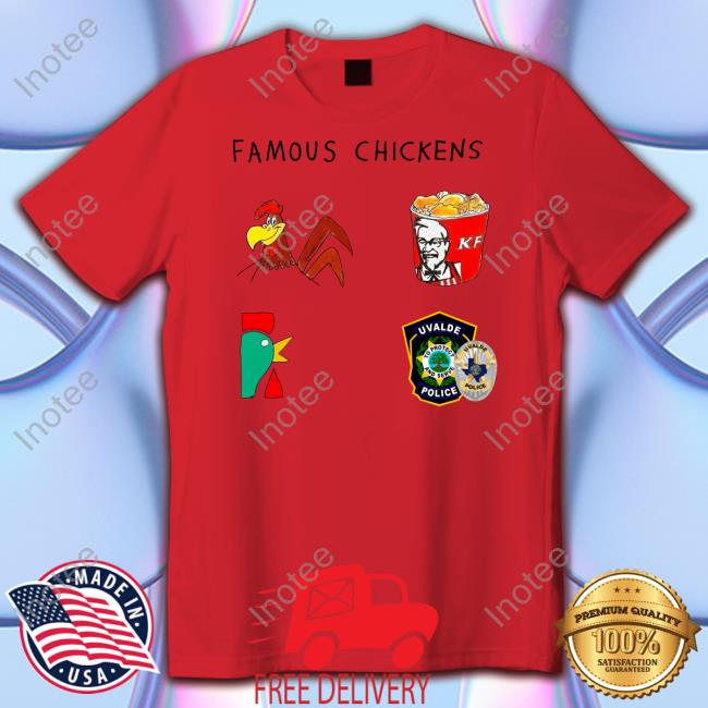 Luke Rudkowski Famous Chickens Kf Uvalde Police T-Shirt Lukewearechange Luke Rudkowski Famous Chickens Kf Uvalde Police T-Shirt Lukewearechange