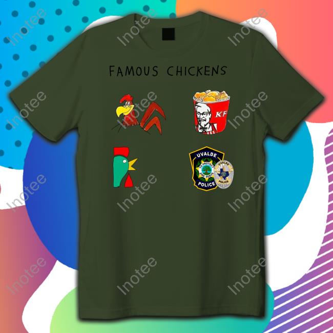 Luke Rudkowski Famous Chickens Kf Uvalde Police T-Shirt Lukewearechange Luke Rudkowski Famous Chickens Kf Uvalde Police T-Shirt Lukewearechange