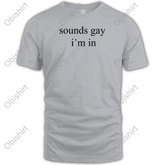 Sounds Gay I'm In Official Shirt The Wonton Don Sounds Gay I'm In Official Shirt The Wonton Don