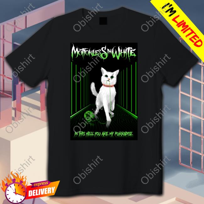 Motionless In White In This Hell You Are My Purradise Sweatshirt Motionless In White In This Hell You Are My Purradise Sweatshirt