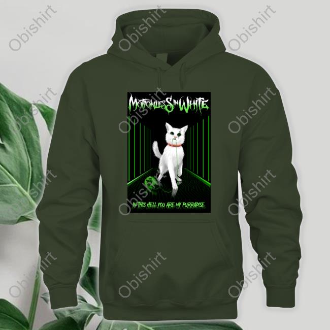 Motionless In White In This Hell You Are My Purradise Sweatshirt Motionless In White In This Hell You Are My Purradise Sweatshirt