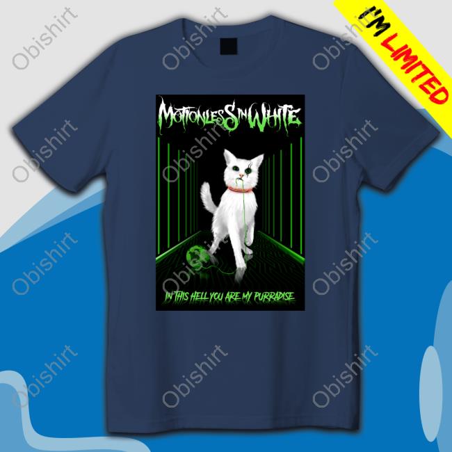 Motionless In White In This Hell You Are My Purradise Sweatshirt Motionless In White In This Hell You Are My Purradise Sweatshirt