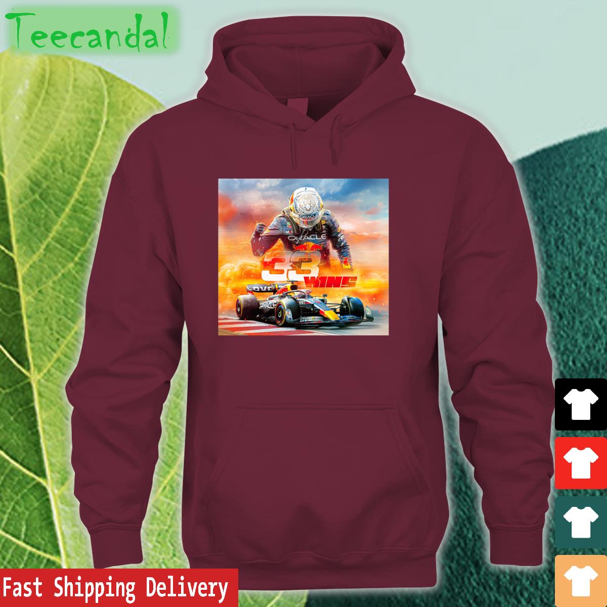 Max Verstappen 33 Wins Tee Shirt Max Verstappen 33 Wins Tee Shirt
