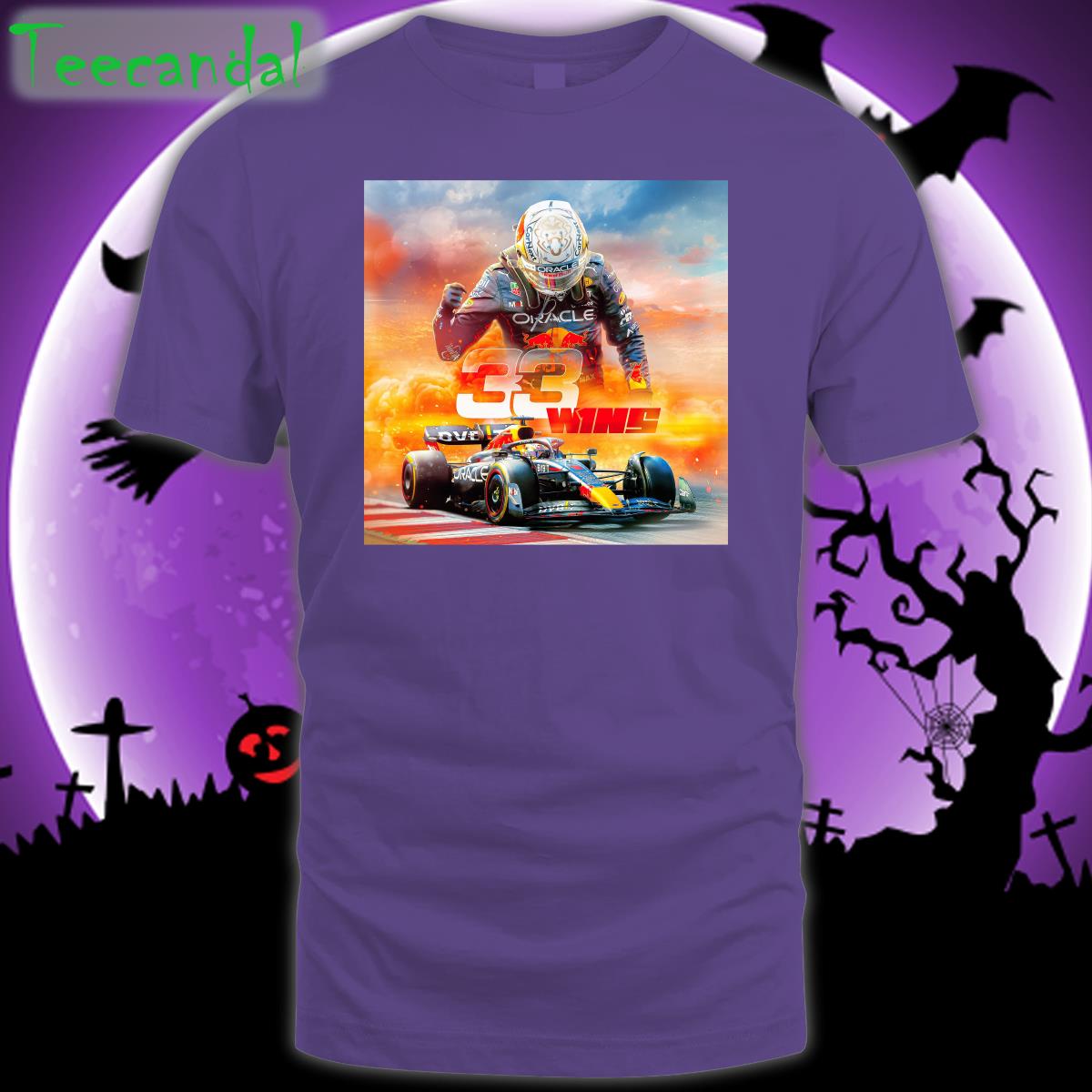 Max Verstappen 33 Wins Tee Shirt Max Verstappen 33 Wins Tee Shirt