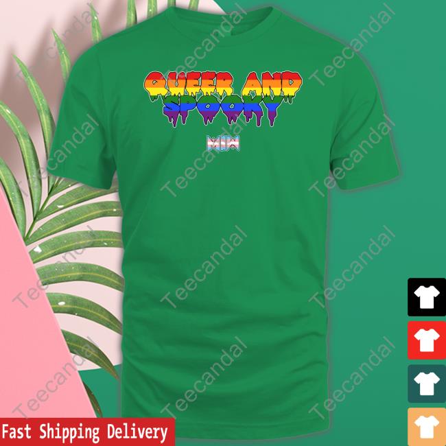 Color Test Merch Queer And Spooky Funny T Shirt Color Test Merch Queer And Spooky Funny T Shirt
