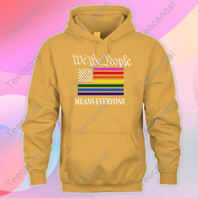 Emily Winston We The People Means Everyone T-Shirt Emywinst Emily Winston We The People Means Everyone T-Shirt Emywinst