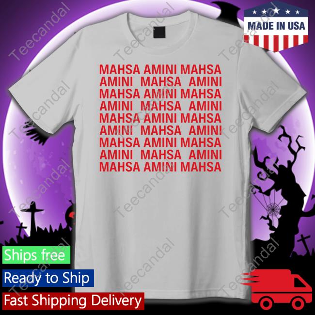 Jessica Chastain Mahsa Amini Tee Shirt Jessica Chastain Mahsa Amini Tee Shirt