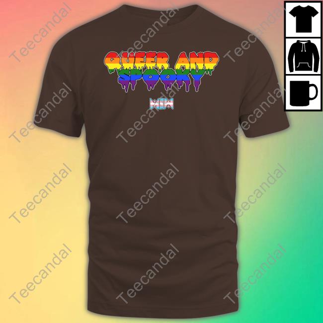 Color Test Merch Queer And Spooky Funny T Shirt Color Test Merch Queer And Spooky Funny T Shirt