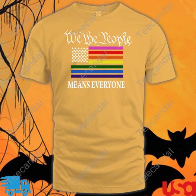 Emily Winston We The People Means Everyone T-Shirt Emywinst Emily Winston We The People Means Everyone T-Shirt Emywinst