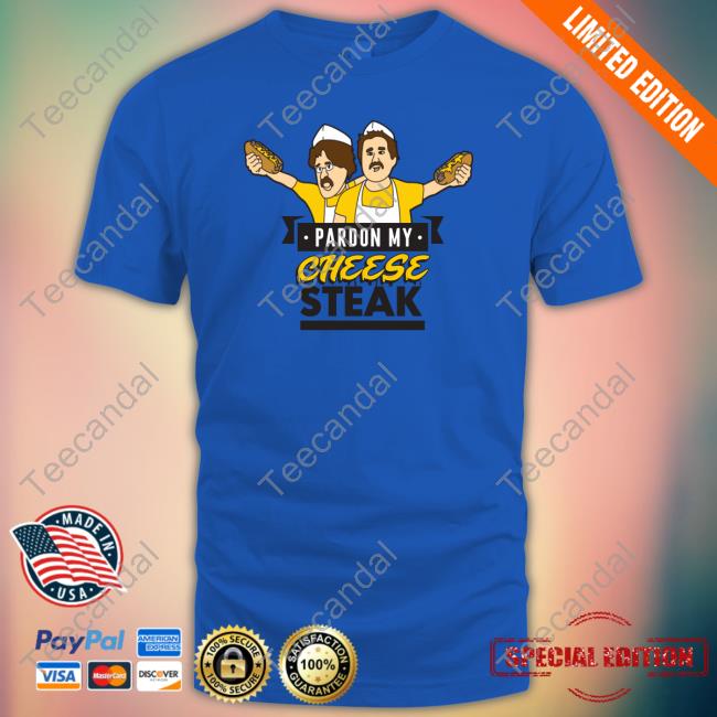 Go Frogs Pardon My Cheese Steak Shirt Go Frogs Pardon My Cheese Steak Shirt