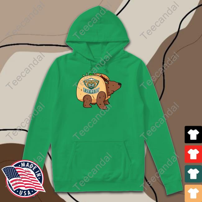 Whlsilvertips It’S Taco Time Bear Everett Silvertips Tee Shirt Whlsilvertips It’S Taco Time Bear Everett Silvertips Tee Shirt