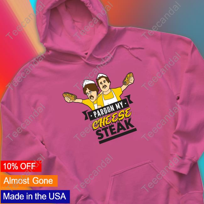 Go Frogs Pardon My Cheese Steak Shirt Go Frogs Pardon My Cheese Steak Shirt