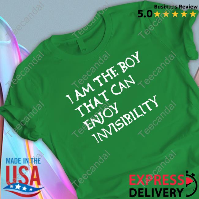 I Am The Boy That Can Enjoy Invisibility Hoodie