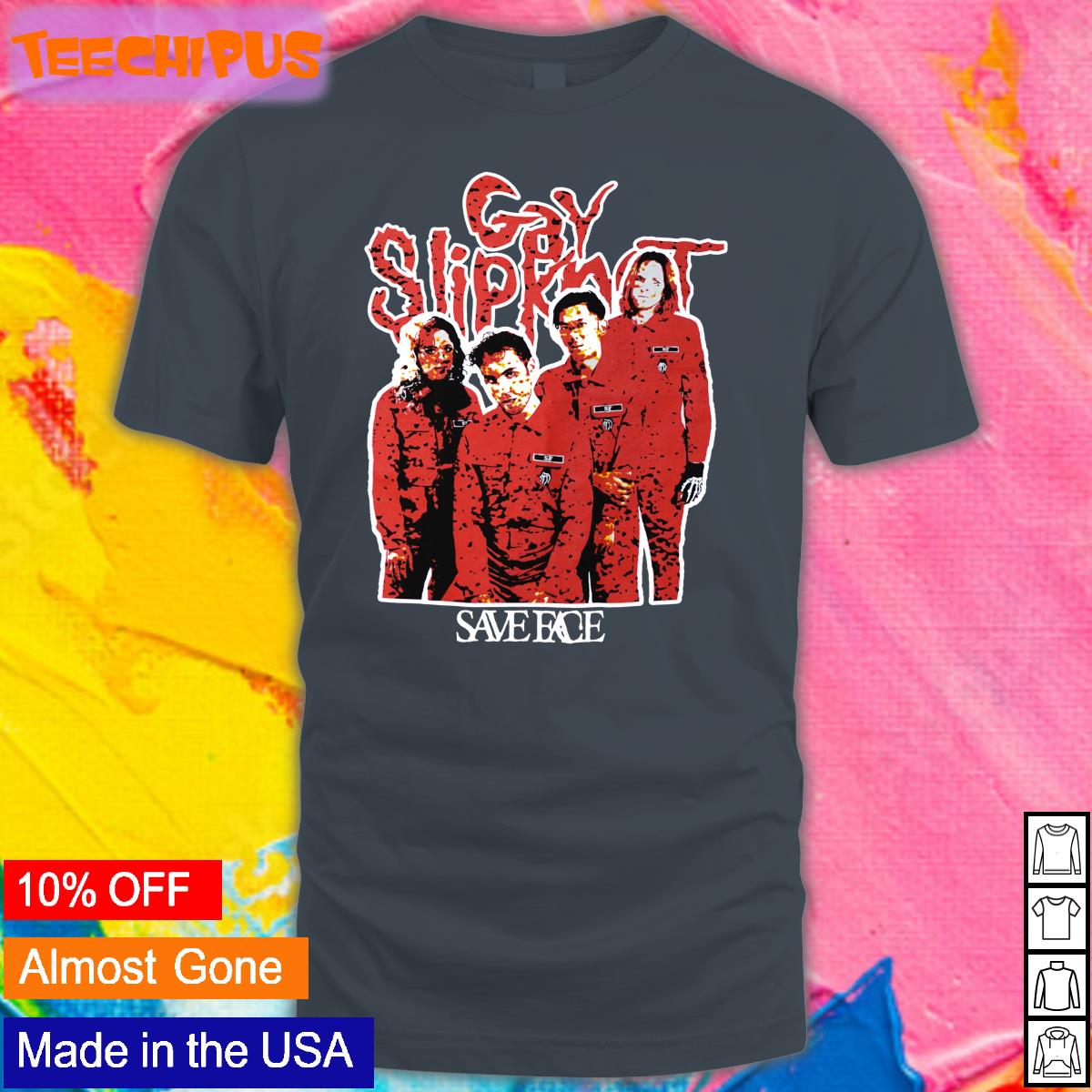 Gay Slipknot Saveface Hoodie Gay Slipknot Saveface Hoodie