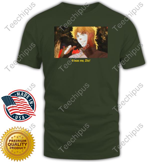 Jojo's Bizarre Adventure Phantom Blood Dio Brando Tees Jojo's Bizarre Adventure Phantom Blood Dio Brando Tees