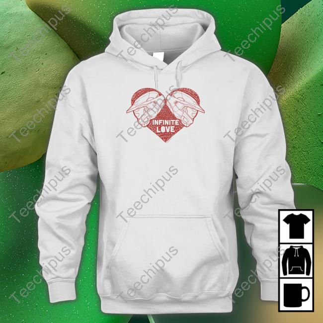 Infinite Love Halo Helmet Heart Fleece Shirt Infinite Love Halo Helmet Heart Fleece Shirt