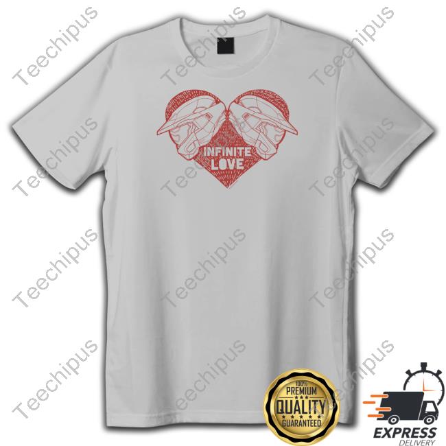 Infinite Love Halo Helmet Heart Fleece Shirt Infinite Love Halo Helmet Heart Fleece Shirt
